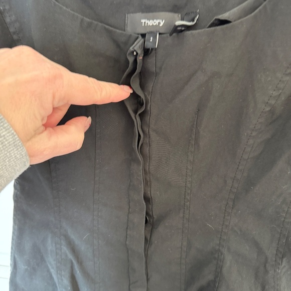 Theory Modern Flare little black Dress fit flare lbd 45067 - Picture 8 of 12